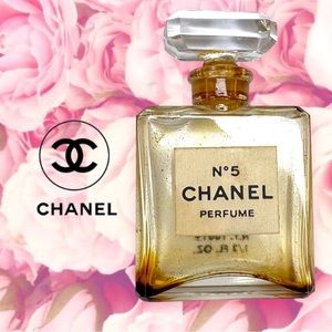 CHANEL No 5 Vintage Parfum Bottle Empty